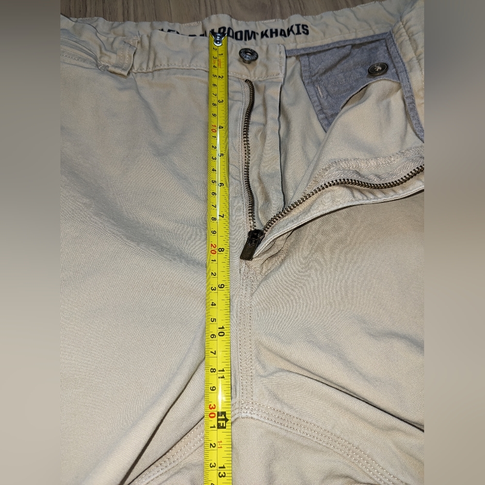 DULUTH TRADING Flex Ballroom Khakis Tan 5-Pocket Pants Men's 40x34 Inseam 32in - Picture 15 of 15